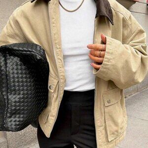 Collar Casual Padded Jacket